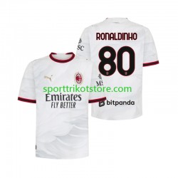 AC Mailand Herren Auswärts trikot 2027-2028 Kurzarm Ronaldinho 80