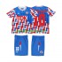 Retro Ajax Amsterdam Kinderset Auswärts trikot 1990 Langarm BERGKAMP 10 1989