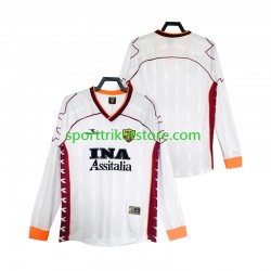 Retro AS Rom Herren Auswärts trikot 1999 Langarm 2000