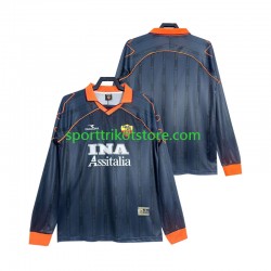 Retro AS Rom Herren Ausweich trikot 1999 Langarm 2000