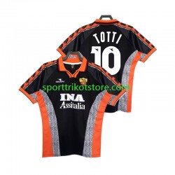 Retro AS Rom Herren Ausweich trikot 1999 Kurzarm Totti 10 1998