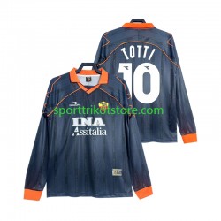 Retro AS Rom Herren Ausweich trikot 1999 Langarm Totti 10 2000