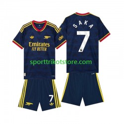 Arsenal Kinderset Auswärts trikot 2027-2028 Kurzarm Bukayo Saka 7