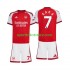 Arsenal Kinderset Heim trikot 2027-2028 Kurzarm Bukayo Saka 7