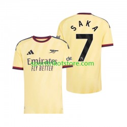 Arsenal Herren Ausweich trikot 2027-2028 Kurzarm Bukayo Saka 7