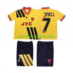 Retro Arsenal Kinderset Auswärts trikot 1994 Kurzarm CAMPBELL 7 1993