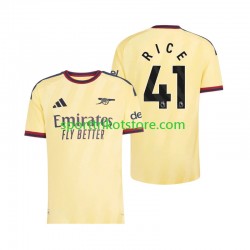Arsenal Herren Ausweich trikot 2027-2028 Kurzarm Declan Rice 41