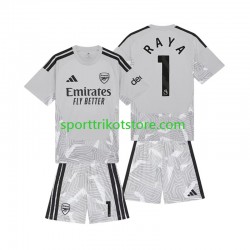 Arsenal Kinderset Heim trikot 2027-2028 Kurzarm Torwart David Raya 1