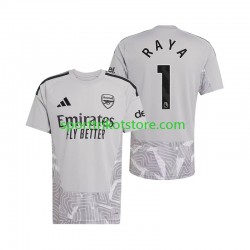 Arsenal Herren Heim trikot 2027-2028 Kurzarm Torwart David Raya 1