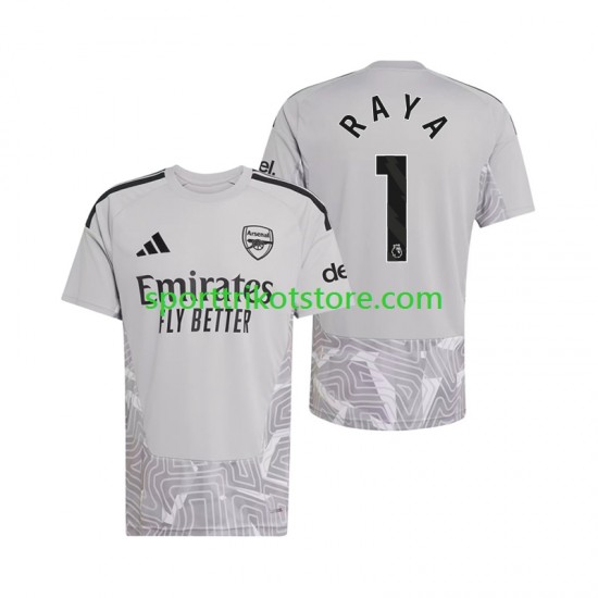 Arsenal Herren Heim trikot 2027-2028 Kurzarm Torwart David Raya 1