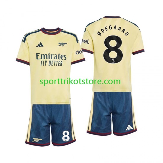 Arsenal Kinderset Ausweich trikot 2027-2028 Kurzarm Martin Odegaard 8