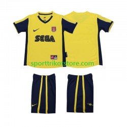 Retro Arsenal Kinderset Auswärts trikot Kurzarm 2000 2001