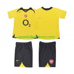 Retro Arsenal Kinderset Auswärts trikot 2006 Kurzarm 2005