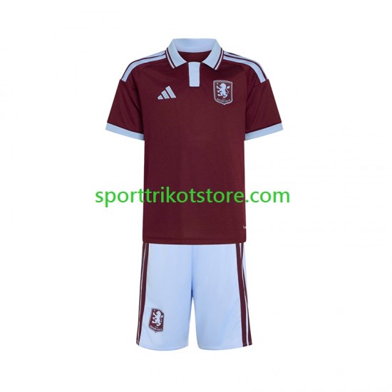 Aston Villa Kinderset Heim trikot 2027-2028 Kurzarm