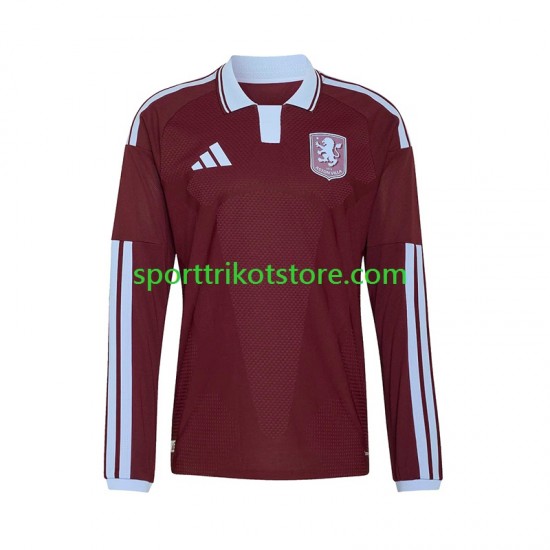 Aston Villa Herren Heim trikot 2027-2028 Langarm