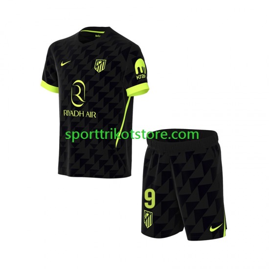 Atlético Madrid Kinderset Auswärts trikot 2027-2028 Kurzarm Alexander Sorloth 9