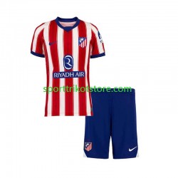 Atlético Madrid Kinderset Heim trikot 2027-2028 Kurzarm