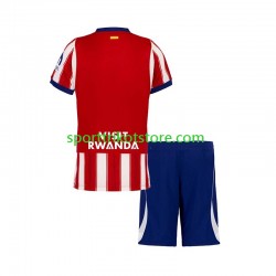 Atlético Madrid Kinderset Heim trikot 2027-2028 Kurzarm
