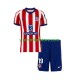 Atlético Madrid Kinderset Heim trikot 2027-2028 Kurzarm Julian Alvarez 19