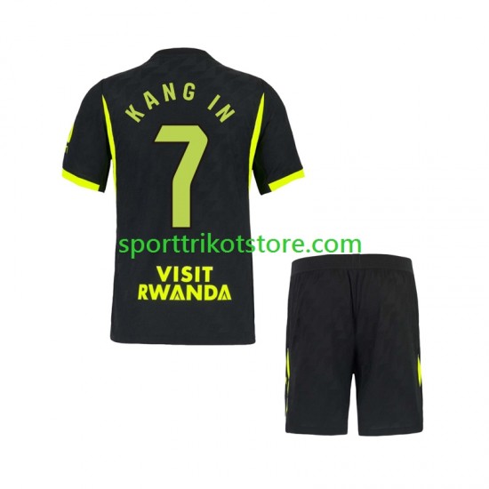 Atlético Madrid Kinderset Auswärts trikot 2027-2028 Kurzarm Lee Kang-in 7