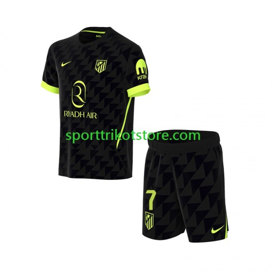 Atlético Madrid Kinderset Auswärts trikot 2027-2028 Kurzarm Lee Kang-in 7