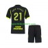 Atlético Madrid Kinderset Auswärts trikot 2027-2028 Kurzarm Obed Vargas 21