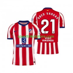 Atlético Madrid Herren Heim trikot 2027-2028 Kurzarm Obed Vargas 21