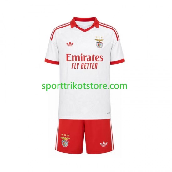 Benfica Kinderset Auswärts trikot 2027-2028 Kurzarm