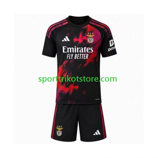 Benfica Kinderset Ausweich trikot 2027-2028 Kurzarm