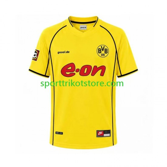 Retro Borussia Dortmund Herren Heim trikot Kurzarm 2002