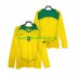 Retro Brasilien Herren Heim trikot 2004 Langarm