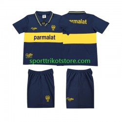 Retro Boca Juniors Kinderset Heim trikot Kurzarm 1993 1995