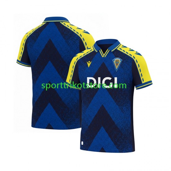 Retro Cádiz CF Herren Heim trikot 2025-2026 Kurzarm