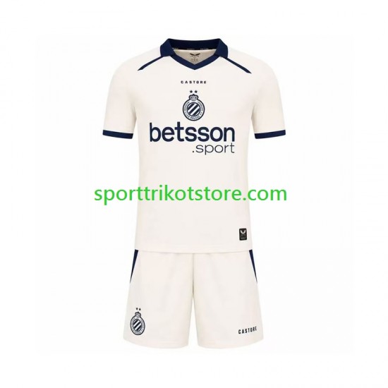 Club Brugge Kinderset Auswärts trikot 2027-2028 Kurzarm