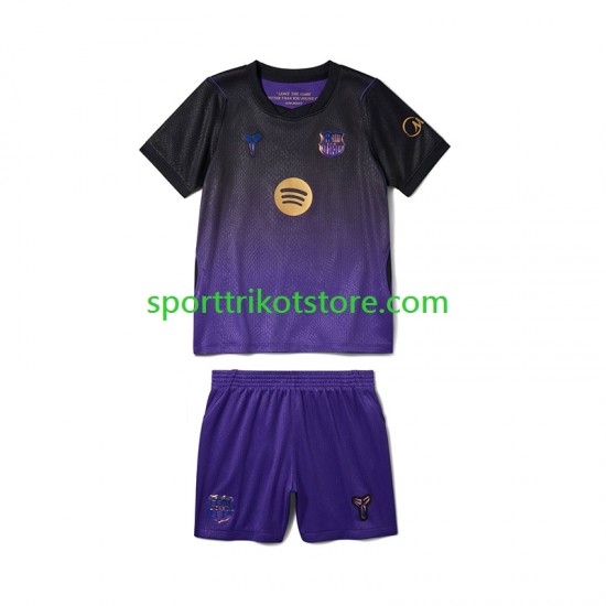 FC Barcelona Kinderset Auswärts trikot 2027-2028 Kurzarm