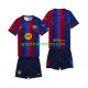 FC Barcelona Kinderset Heim trikot 2027-2028 Kurzarm