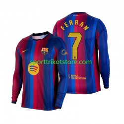 FC Barcelona Herren Heim trikot 2027-2028 Langarm Ferran Torres 7