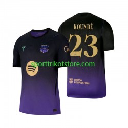 FC Barcelona Herren Auswärts trikot 2027-2028 Kurzarm Jules Kounde 23
