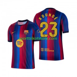 FC Barcelona Herren Heim trikot 2027-2028 Kurzarm Jules Kounde 23