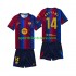 FC Barcelona Kinderset Heim trikot 2027-2028 Kurzarm Karim Adeyemi 14