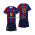 FC Barcelona Kinderset Heim trikot 2027-2028 Kurzarm Neymar JR 11