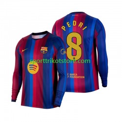 FC Barcelona Herren Heim trikot 2027-2028 Langarm Pedri 8