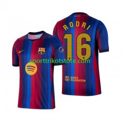 FC Barcelona Herren Heim trikot 2027-2028 Kurzarm Rodri 16