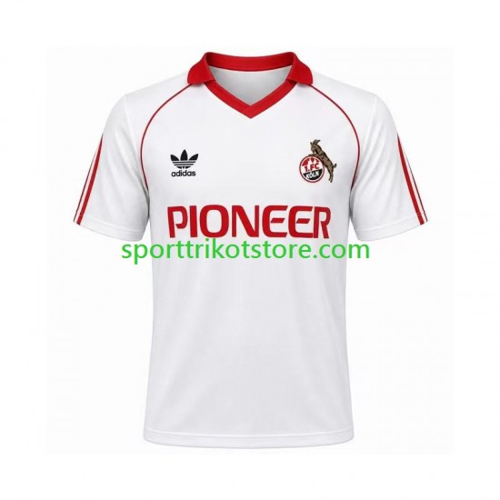 Retro FC Köln Herren Heim trikot Kurzarm 1980 1981