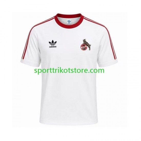Retro FC Köln Herren Heim trikot Kurzarm 1986 1987