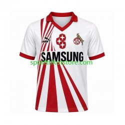 Retro FC Köln Herren Heim trikot 1990 Kurzarm 1991