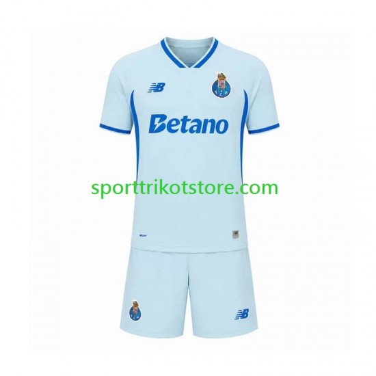 FC Porto Kinderset Ausweich trikot 2027-2028 Kurzarm