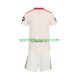 Retro FC Sevilla Kinderset Heim trikot 2025-2026 Kurzarm