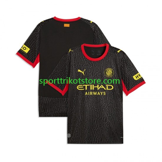 Herren Auswärts trikot 2027-2028 Kurzarm Girona