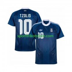 Griechenland Herren Auswärts trikot 2027-2028 Kurzarm Christos Tzolis 17
